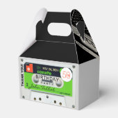 Retro W Audiotape 50th Birthday Dank u FB Bedankdoosjes (Achterkant)