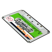 Retro W Audiotape 60e verjaardag Save the Date FPM Magneet (Rechterzijde)