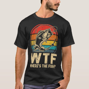 Retro Waar is de vis Gevist? T-shirt