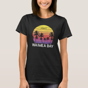 Retro Waimea Bay Beach Surf Vintage Palm Venetië 7 T-shirt