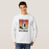 Retro Walkman Music T-shirt (Voorkant volledig)