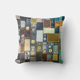 Retro Wall-Hung:  luidsprekerontwerp Kussen