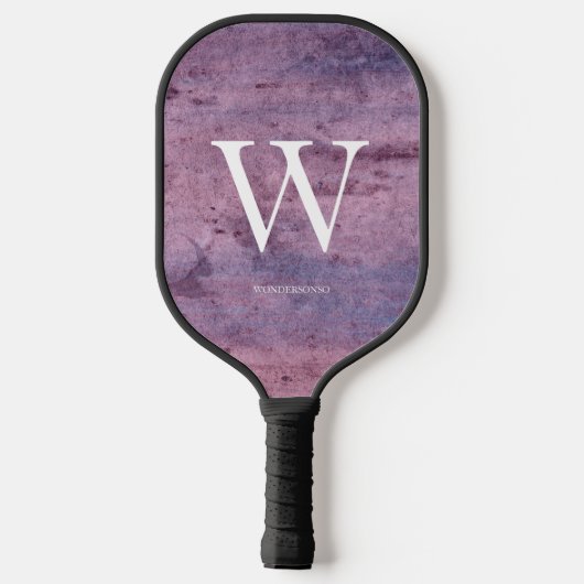 Retro Wall Texture Pickleball Paddle (Achterkant)