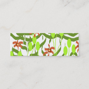 Retro Walpaper Mini Visitekaartje