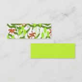 Retro Walpaper Mini Visitekaartje (Voorkant / Achterkant)