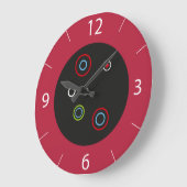 Retro wandklok (Hoek)