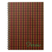 Retro Warme Cirkels Notitieboek (Voorkant)