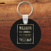 Retro Warning May Suddenly Start Talking About Red Sleutelhanger (Voorkant)