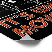 Retro Wasd Gaming Keys Funny Pc Gamer Design  Poster (Hoek)