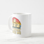 Retro WASD Gaming Keys Funny PC Gamer Design, retr Koffiemok (Voorkant links)