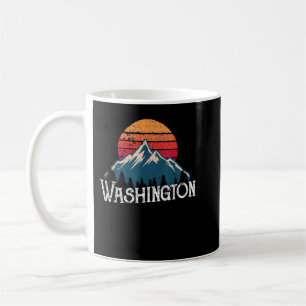 Retro Washington WN Bergen Staat Buitenlucht Koffiemok
