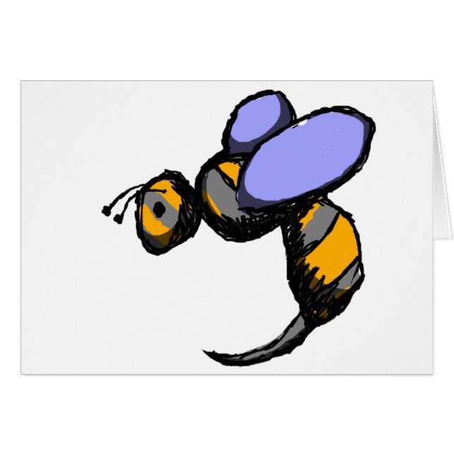 Retro Wasp (Voorkant Horizontaal)