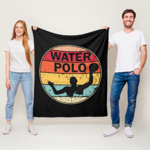 Retro Water Polo -  H2 Polo Waterpolo Fleece Deken