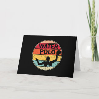 Retro Water Polo -  H2 Polo Waterpolo Kaart