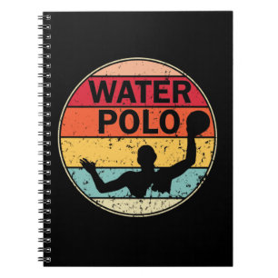 Retro Water Polo -  H2 Polo Waterpolo Notitieboek