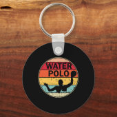 Retro Water Polo - H2 Polo Waterpolo Sleutelhanger (Voorkant)