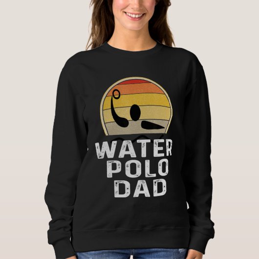 Retro Water Polo Pap Zondag zwemmen (Voorkant)
