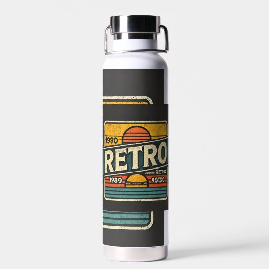 RETRO WATERFLES (Achterkant)