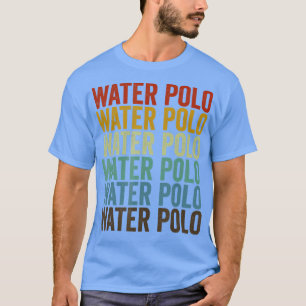 Retro waterpologe t-shirt