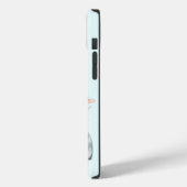 Retro waterverf auto koffers road trip Case-Mate iPhone case (Achterkant / Links)