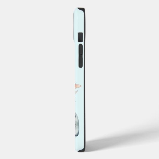 Retro  waterverf auto koffers road trip Case-Mate iPhone case (Achterkant / Links)