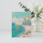 Retro Waterverf Kieuwklemkunst Briefkaart (Staand voorkant)