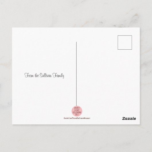 Retro Waterverf St. Patrick's Day Irish Dance Briefkaart (Achterkant)