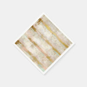 Retro  Waterverf Stripes Patroon Servet (Hoek)