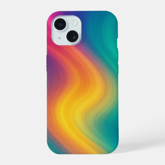 Retro Wave Abstract Phone Case iPhone 15 Case