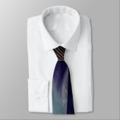 Retro Wave Fractal Stropdas (Gebonden)