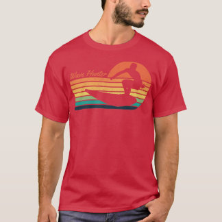 Retro Wave Hunter Surfer Surfen Surf 1 T-shirt