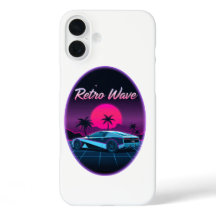"Retro Wave" Neon Sunset