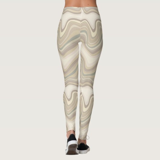 retro wave neutral leggings (Achterkant)