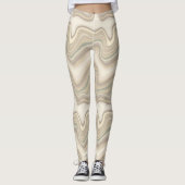 retro wave neutral leggings (Voorkant)