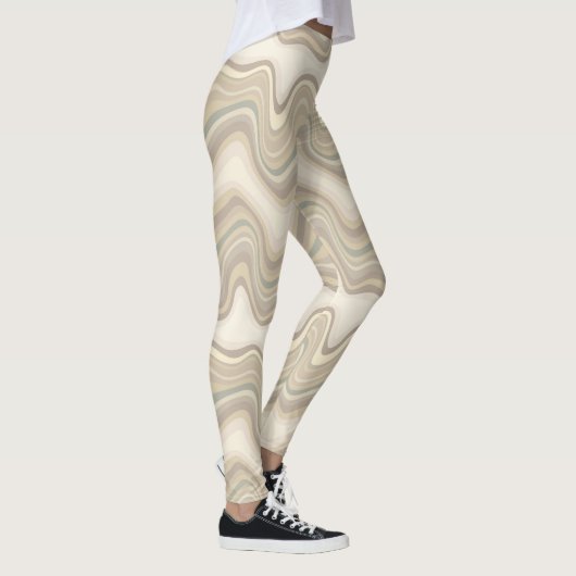 retro wave neutral leggings (Rechts)