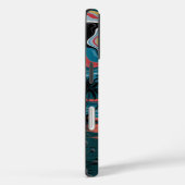 Retro Wave Sunset Case-Mate iPhone Case (Achterkant / Rechts)