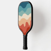 Retro Wavy Stripes Pickleball Paddle (Links)