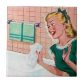 retro  wc tegeltje (Voorkant)