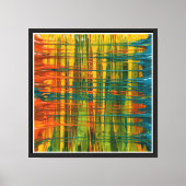 Retro Weave Canvas Afdruk (Voorkant)