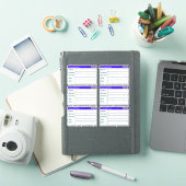 Retro webpagina gebruikersnaam log wachtwoord trac sticker (iPad Cover)