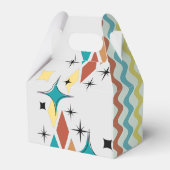 Retro Wedding Gable Favor Box Bedankdoosjes (Achterkant)