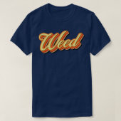 Retro  Weed T-shirt (Design voorkant)