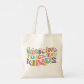 Retro Wees Aardig Tote Bag (Achterkant)