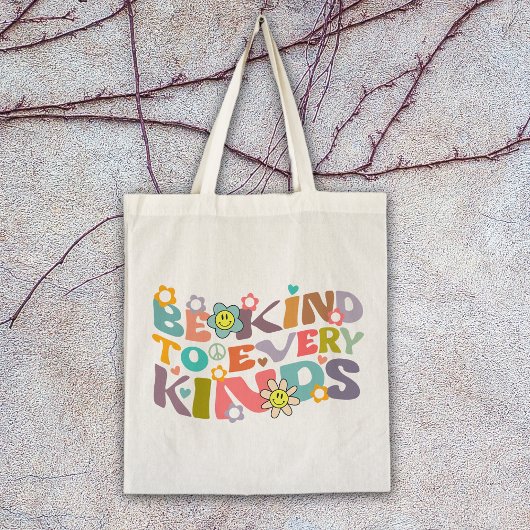 Retro Wees Aardig Tote Bag