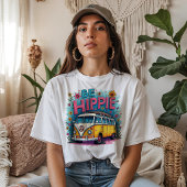 Retro Wees Hippie Busje Tri-Blend Shirt