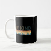 Retro wees vriendelijk doof koffiemok (Links)