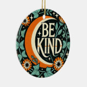 Retro wees vriendelijk keramisch ornament (Rechts)