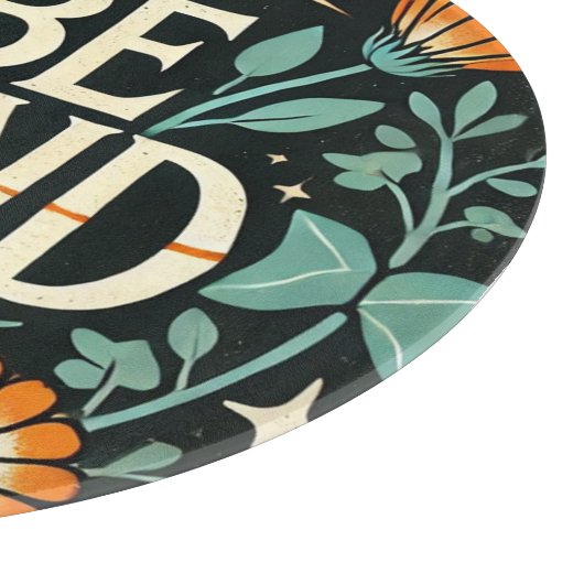 Retro wees vriendelijk snijplank (Hoek)