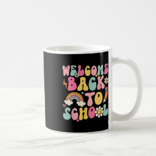 Retro Welkom Terug naar School Lerarendag Koffiemok
