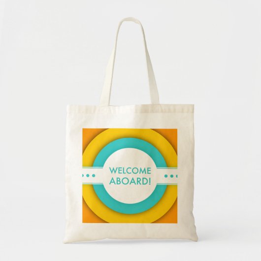 retro welkome aan boord tote bag (Voorkant)